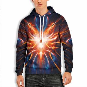 China Breathable Adults Oversized Cotton Sweatshirt , Embroidery Logo Hoodies factory