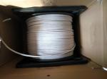 Copper 23 American Wire Gauge category 6 utp cable 0.5mm PVC 305m