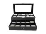 Draw-out Type Watch Packing Box PU Leather 20 Grid 30 Grid TWB-049