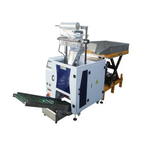 China Large Package Semi Automatic Tray Bulk Product Check Weighing Filling Sealer Packaging Machine factory