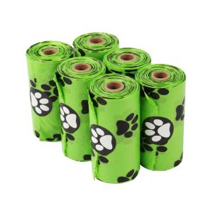 China PE Material Degradable Plastic Bag for Pet Dog Cat Single Roll from Direct Sells factory