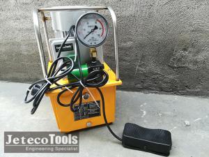 China Single action electric hydraulic pump DBD750-D1, portable electric motor hydraulic pump factory
