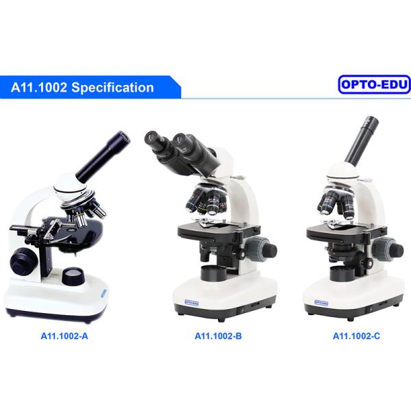 A11.1002 Mechanical Stage LED Illumination Achromatic Binocular Biological Microscope