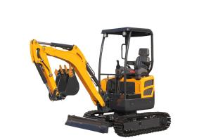 China Small Crawler Excavator 2 Ton Mini Excavator Canopy Kubota Engine Tier III 0.07m3 factory
