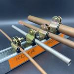 Electrical Galvanized Custom Size 1/2'' Unistrut Mounted Cushion Clamps