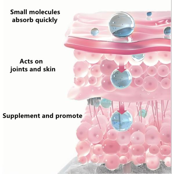 60pcs Collagen Peptide For Joints Face Sodium Hyaluronate Collagen Powder