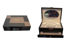 China Matte Lacquer Finished Personalised Wooden Keepsake Boxes For Bangle / Watch / Necklace factory