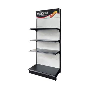 China Best Selling Factory customized color size supermarket rak gondola shelving grocery store shelf exhibit shelf factory