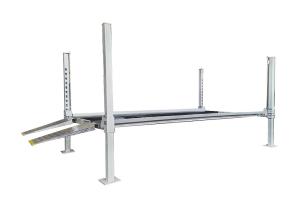 China 12000 Lb 4 Post Lift 2300mm Lift Height With 90mm Cylinders factory