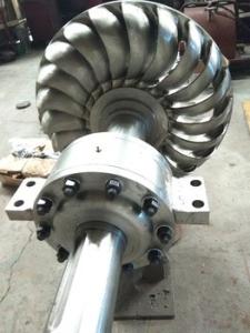 China Durable Turgo Water Turbine Runner With Stainless Steel Material factory