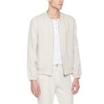 100% Linen Pilot Mens Flight Bomber Jacket Lightweight Multi Colored