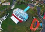 Clear Roof A Frame Outdoor Event Tents With 6061 Aluminum Material