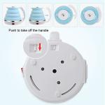 Collapsible Electric Kettle for Coffee Tea Travel Foldable Water Boiler Fast