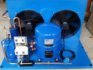 China MGZ125 HGZ125 Maneurop Reciprocating Air Cooled Refrigeration Unit R404a Condensing Unit factory