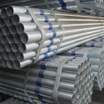 Seamless St52 Galvanized Round Tubing Ss400 A36 Hot Galvanized Steel Pipe