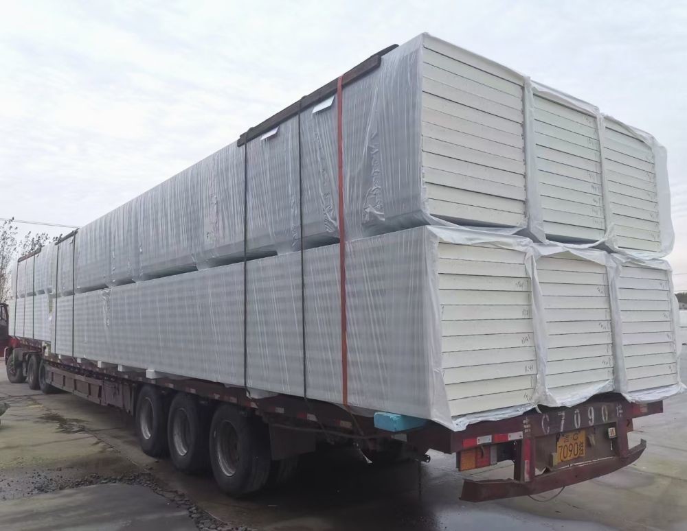 Aluminium Composite Panel Price PU Rock Wool EPS Foam Sandwich Panel Plywood For Building Materials