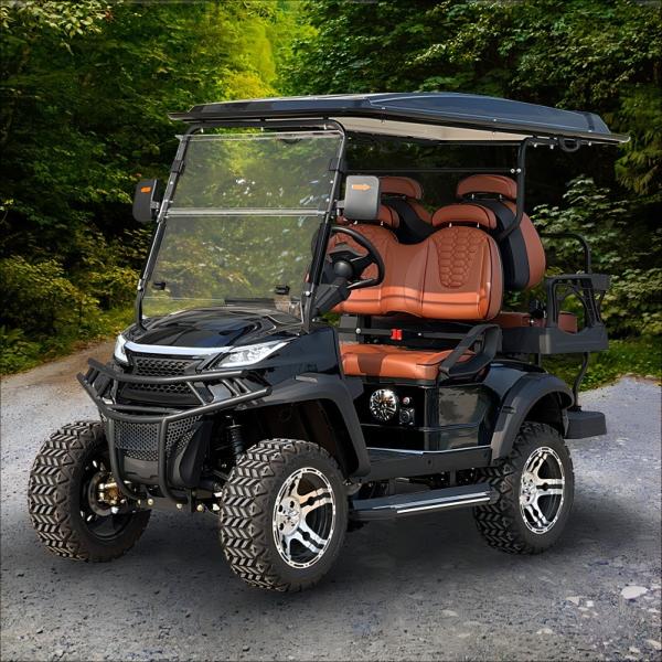 Outdoor Playground Electric Golf Cart Chinese 4 Passenger Hunting Buggy with