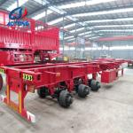 Truck Trailer 20ft 40ft Container Chassis Semi Trailer with Heavy Duty Terminal