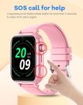 D41 4G Childrens Tracker Watch SOS GPS LBS Waterproof For Teens OEM