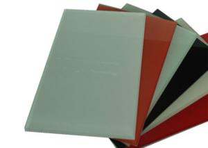 China Safety Decorative Painted Glass , 6mm Back Painted Glass Designs For Wardrobe factory