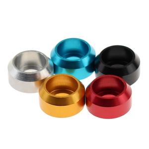China CNC 3mm Anodized Aluminum Countersunk Washer Colourful on sale