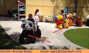 China Shopping Mall Amusement Electric Ride on Animals for Kids and Adlults Riding factory