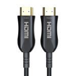 Ultra Strong 60Hz 18Gbps Hdmi Aoc Cable , 3m 10ft Fiber Optic 4k Hdmi Cable