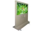 16.7M Color LCD Advertising Display Screen 65 Inch 1488*868mm Network Advertisin