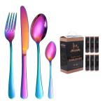 Mirror Polished Edges Stainless Steel Cutlery Set Knife Comfortable OEM