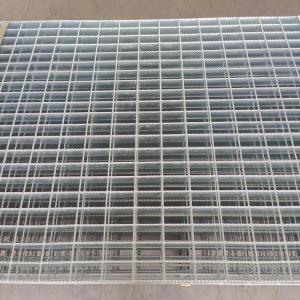 China Customized Stair Platform Floor Serrated Type Grating Anti Slip Hot Dipped Galvanized factory
