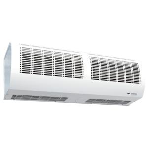 China Wall Mounted White Air Curtain for Doors 220V 230V Low Noise Fan Speed 11m/s factory