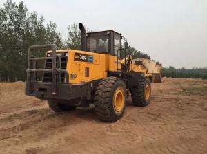 China 16.5 Ton Second Hand Komatsu Mini Wheel Loader WA380 3.2m3 Bucket Year 2008 factory