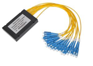 China 1*32 And 2*32 Optical Fiber Couplers With 0.9mm 2.0mm 3.0mm Cable , Multimode Fiber Splitter factory
