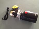 DC 12V 1.6KW Work Pressure 18Mpa with Round Steel Tank Mini Hydraulic Power