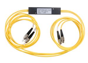 China ABS Fiber Optic Filter FBT 2×2 Fiber Optical Coupler FC/UPC 50/50 ABS 3.0mm factory