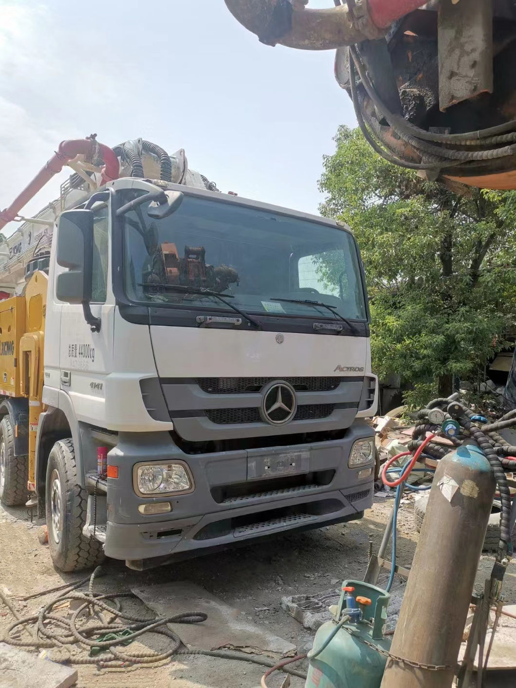 62m Concrete Pump Truck Concrete Boom Pump Heavy Equipment