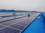 Clean Energy Structural Steel Frame Fabricated Solar Power Roof Q355B