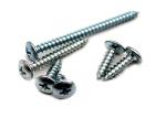 M8 Zinc Countersunk Head Bolts 8.8 Round Head Phillips Wood Screws