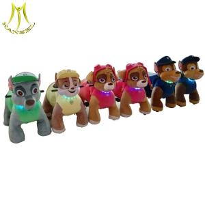 China Hansel battery operated animal ride commercial adults horse scooter for sales factory