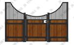 Bamboo Front 2.2m Height Horse Stall Panels