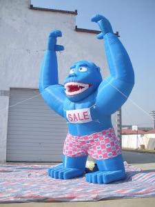 China Inflatable advertising gorilla / inflatable advertising monkey / inflatable promotion factory