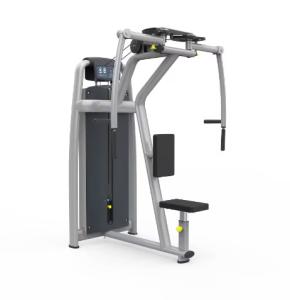China Commercial Straight Arm Clip Chest Exercise Machine Pin Load Selection for Gym Club and Fitness Center factory