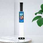 Digital Ultrasonic Height Weight Scale 20W Measuring Instruments 2350mm