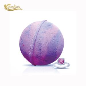 China Charmed Jewelry Bath Bombs With Rings Inside Spa Adult Vegan Epsom Salt factory