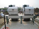 Mechanical rotary bar screen for industrial waste water treatment