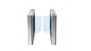 China SUS 304 Security Barrier Gate Access Control Swing Barrier Gate With Brushless Motor factory