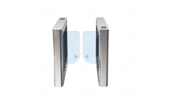 Economic Half Height Turnstile Brushless Swing Gate Outdoor and Indoor