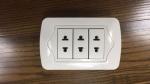 Modern Outlets And Switches , Hotel / Office Single Electrical Outlet Elegant
