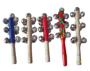China Wood Colorful Sleigh Bell different size factory