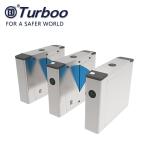 Pedestrian Flap Barrier Turnstile For Indoor And Outdoor Security Management